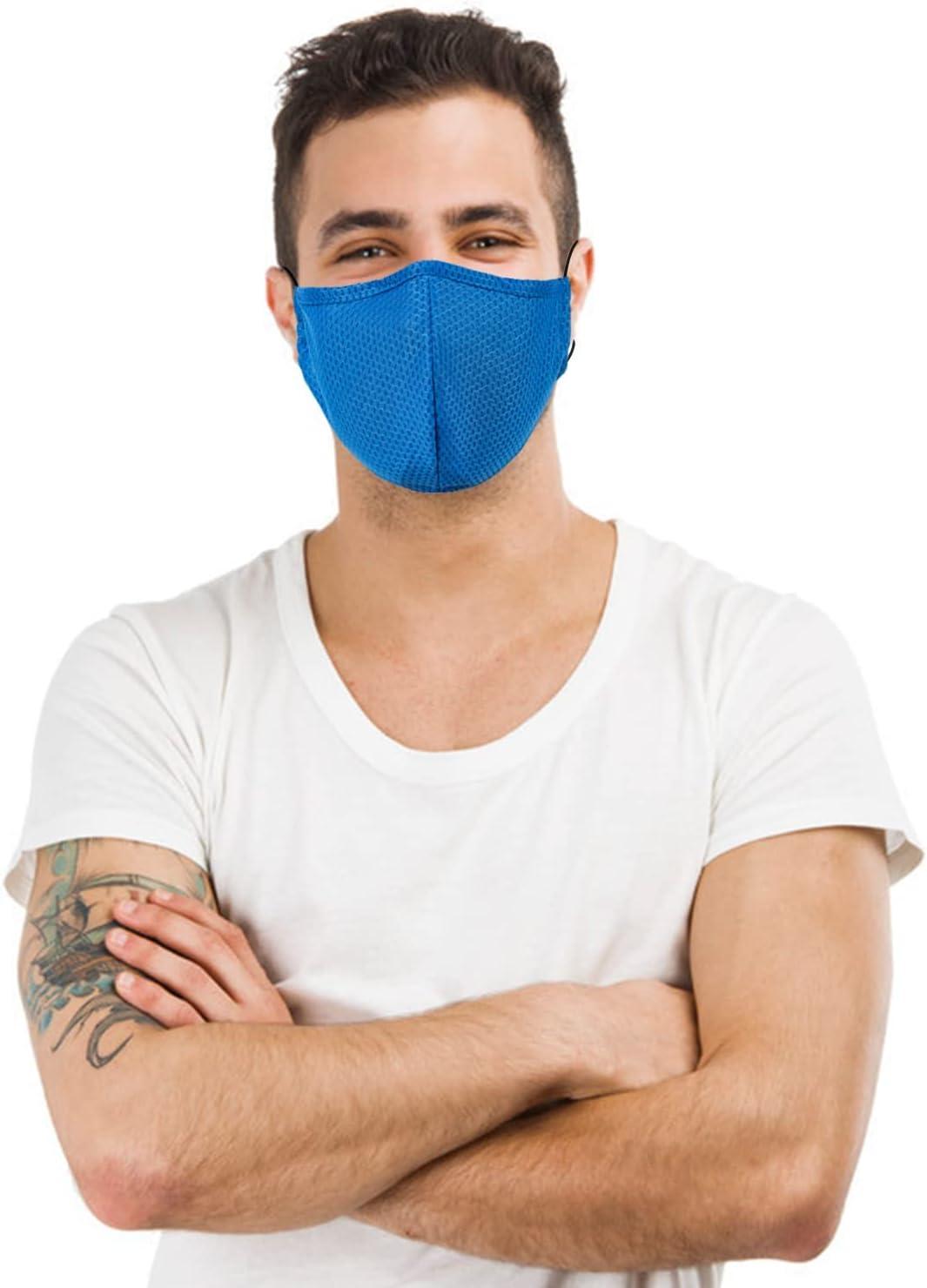 image:imagePAGE ONE Cloth Face Masks Reusable Washable Adjustable Cotton Face Mask for Women Men6PC