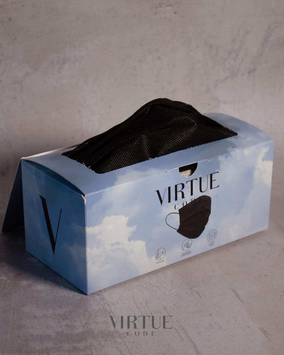 image:imageVIRTUE CODE Priority Face Masks Disposable Face MasksStorm