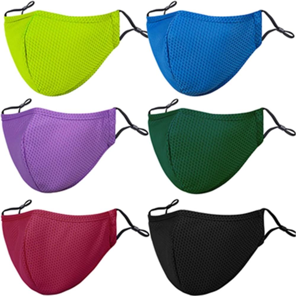 image:imagePAGE ONE Kids Cloth Face Masks Reusable Washable Adjustable Cotton Face Mask6PC