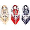 image:imagePAGE ONE 35x35 Silky Neck Scarf Womens Fashion Pattern Large Square Neck Scarf3pack FLWA